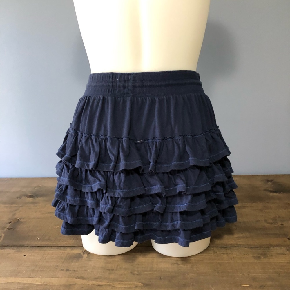Blue Ruffle Skirt - Picture 4 of 4